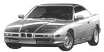 BMW E31 B2863 Fault Code